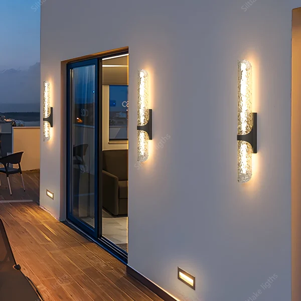 Modern outdoor LED wall lamp luxury wall lamp