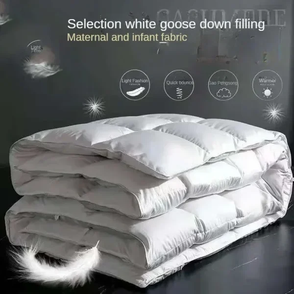 Down duvet 95 white goose down