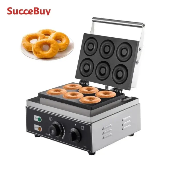 VEVOR 6 Hole Electric Sweet Donut Maker l