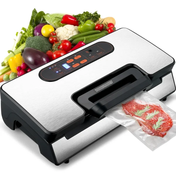 SucceBuy 90Kpa 130W Vacuum Sealer Food Packaging